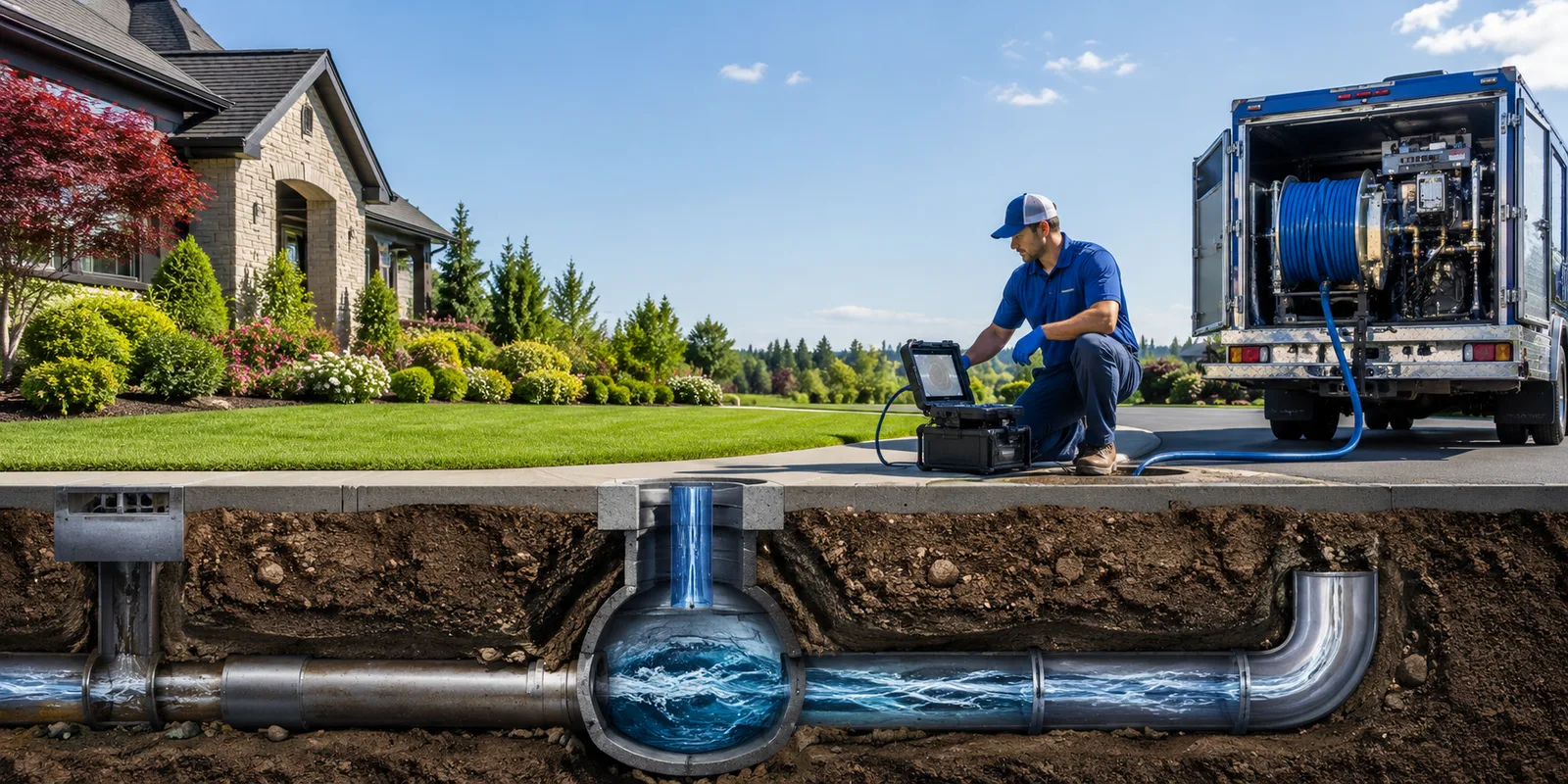 Drainage restoration information for Parker, KS